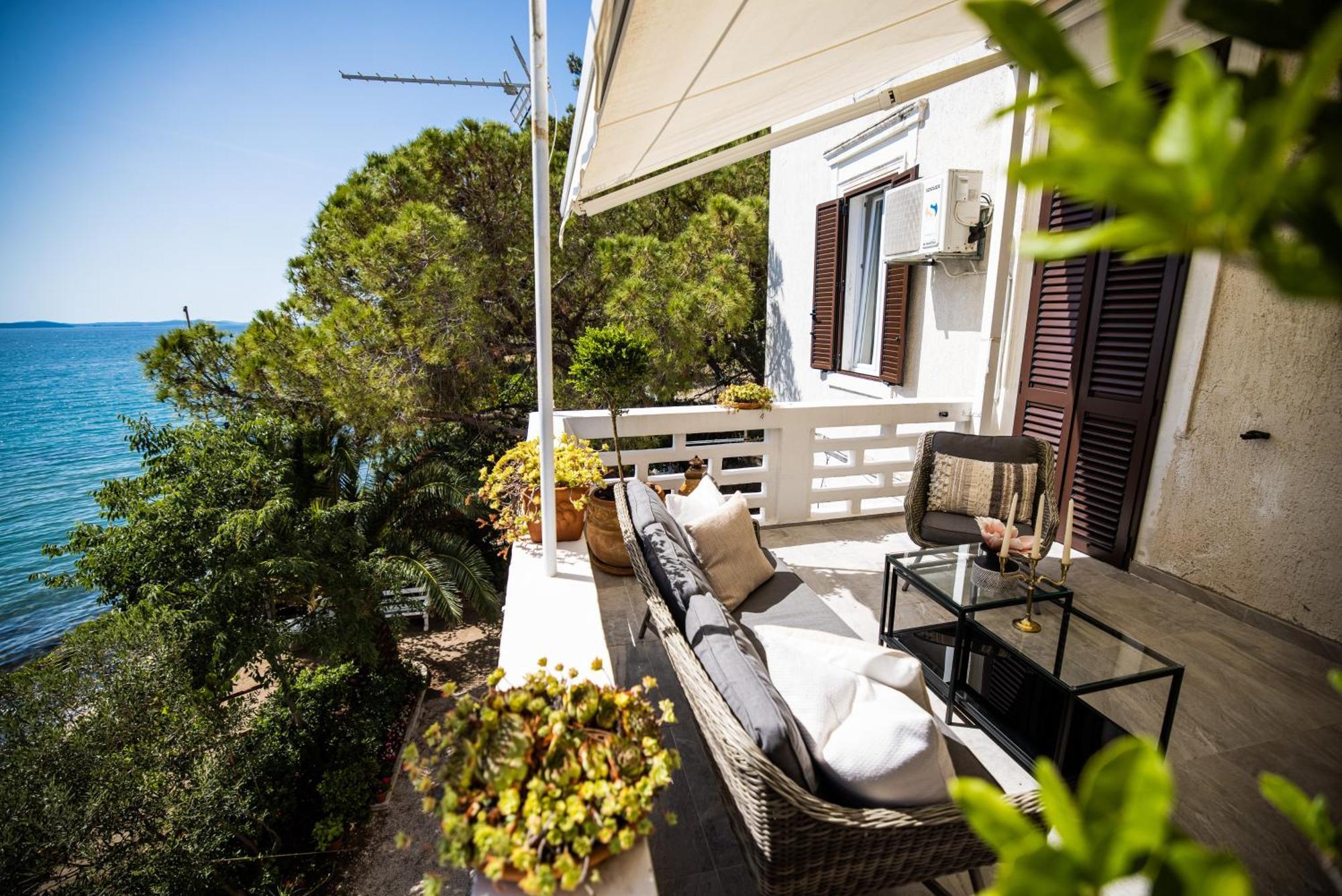 Zadar Center Beach Apartment - Directly On The Sea Exterior foto
